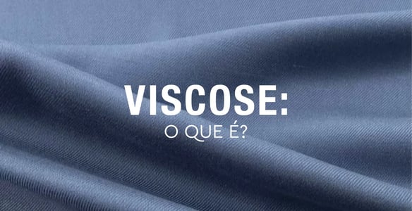 Amostra de tecido viscose na cor azul.