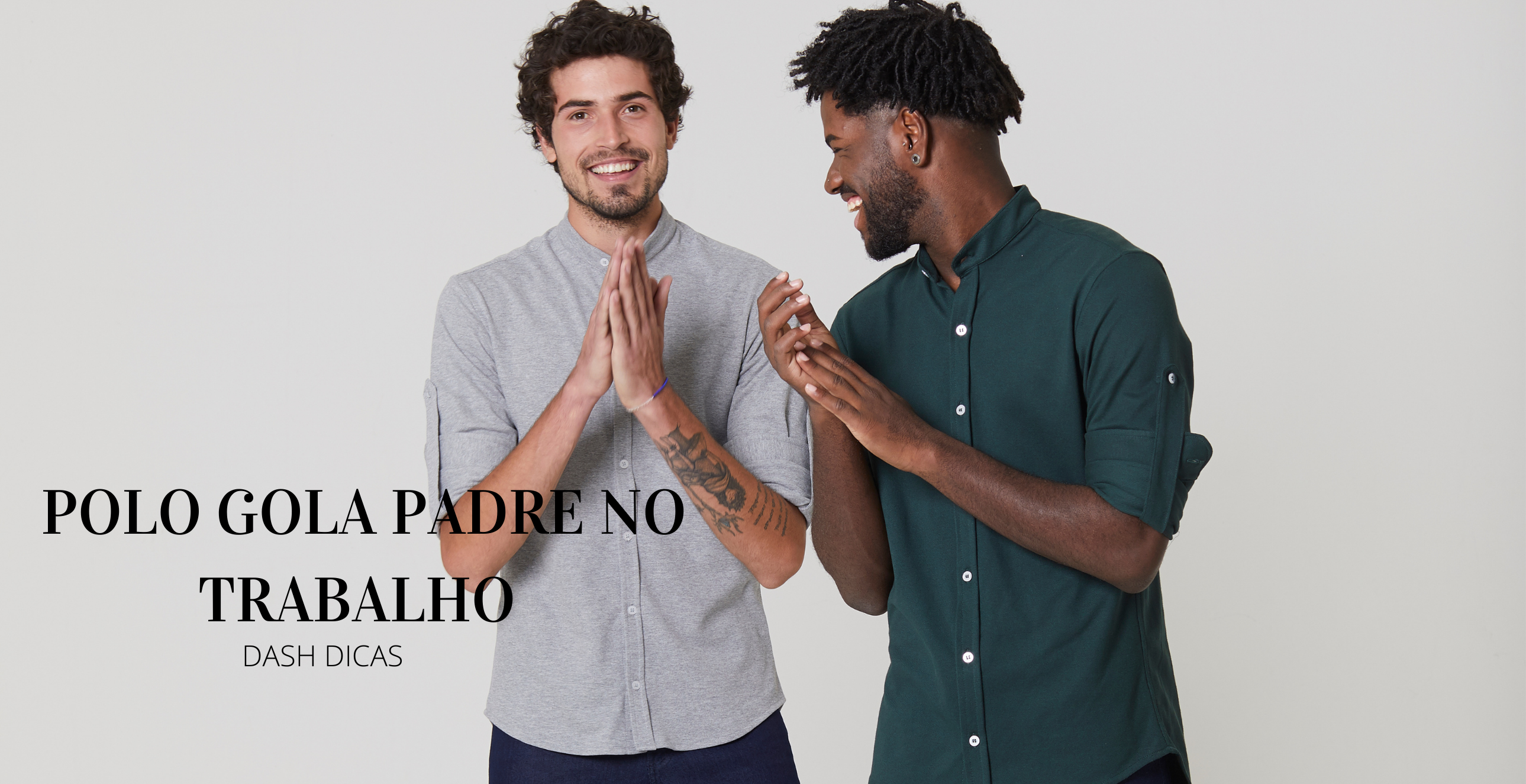 Como usar polo gola padre no trabalho