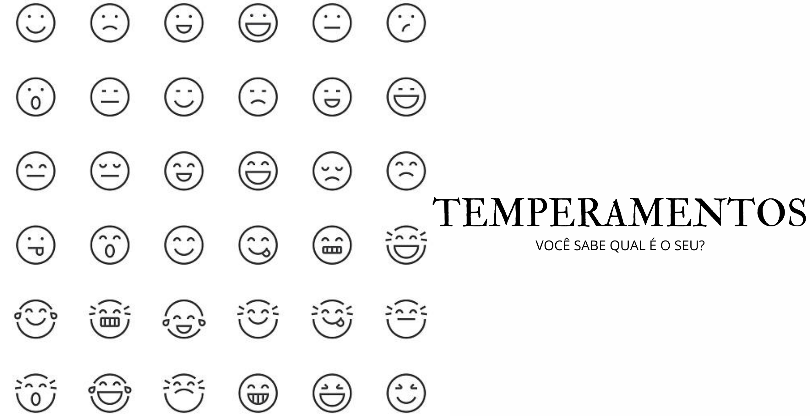 Temperamentos: Você sabe qual é o seu?