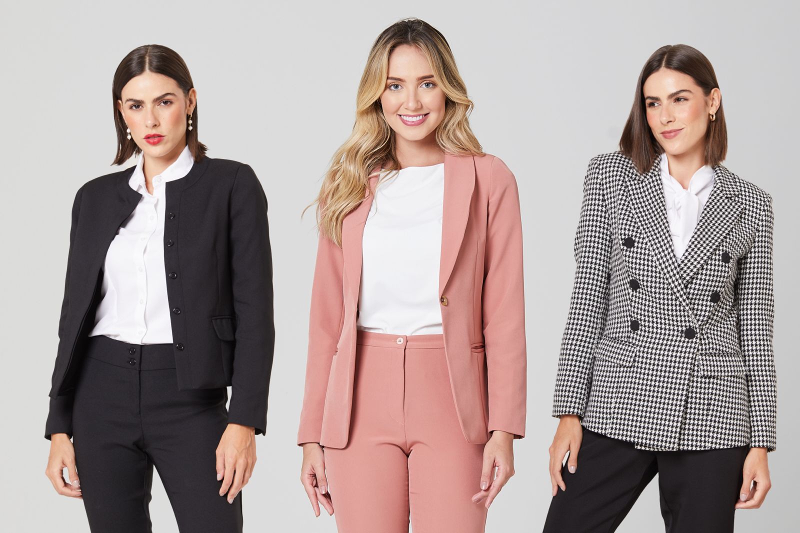 8 tipos de blazers para usar como uniforme de trabalho