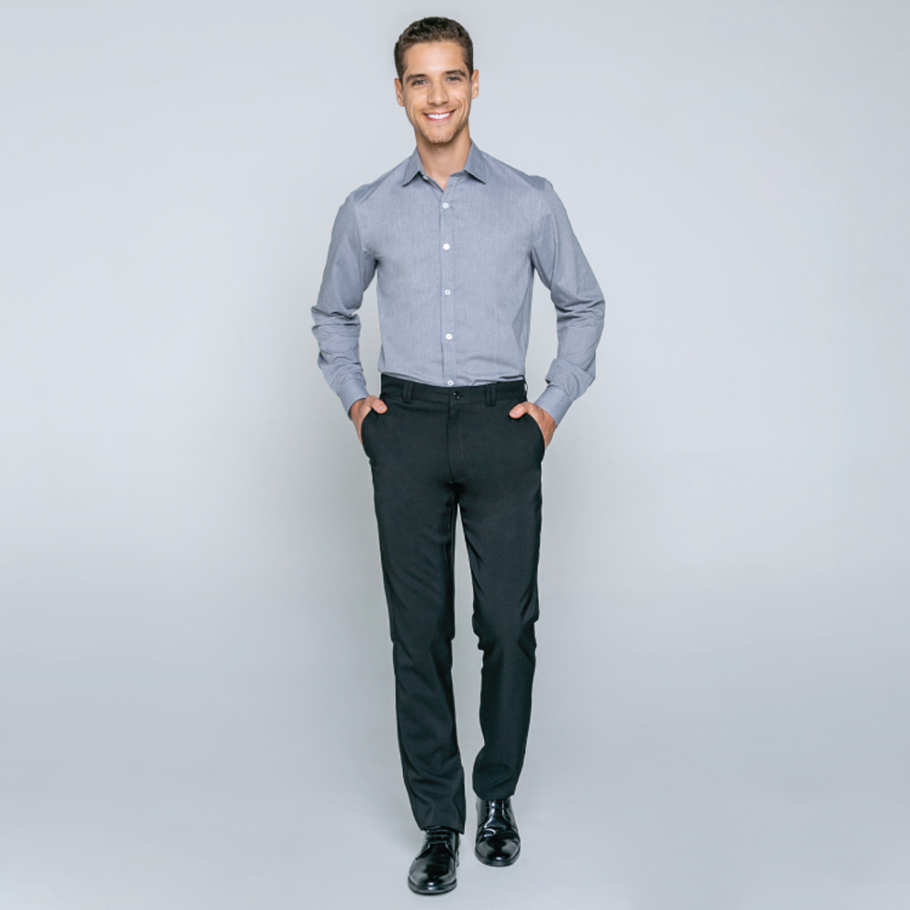 look-para-entrevista-de-emprego-camisa-social-masculina-classica-junior